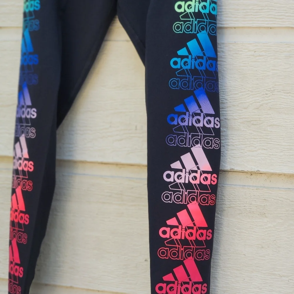 Adidas girl active sport atletic legging tight